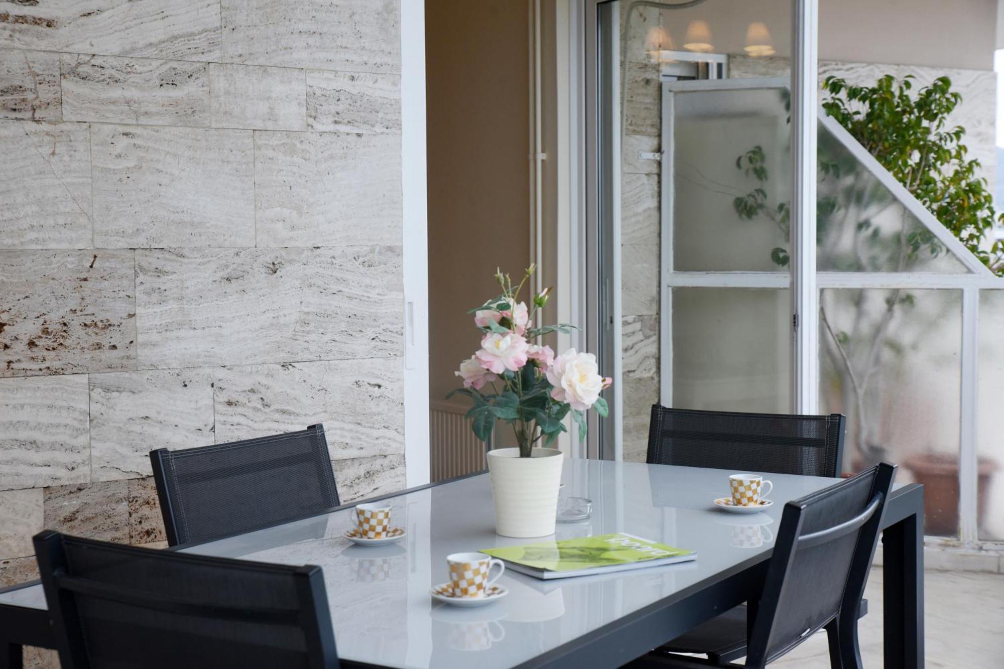 Athens Edem Beach Penthouse, Panoramic Sea View Exteriör bild